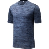 Custom Sport-Tek PosiCharge Electric Heather Tee. Car Bl-Tr Ny E