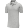 Custom Sport-Tek PosiCharge Tri-Blend Wicking Polo. Light Grey Hth