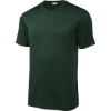 Custom Sport-Tek Posi-UV Pro Tee. Forest Green