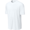Custom Sport-Tek Club Short Sleeve Crew Wht/Wht