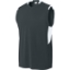 Custom Sport-Tek Club Sleeveless V-Neck Iron Gray/White