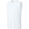 Custom Sport-Tek Club Sleeveless V-Neck Wht/Wht