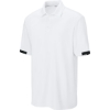 Custom Sport-Tek Club Colorblock Polo White/Black