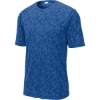Custom Sport-Tek Digi Camo Tee. True Royal Blue