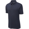 Custom Sport-Tek Endeavor Polo. Deep Navy Blue Heather