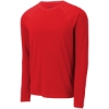 Custom Sport-Tek Long Sleeve Rashguard Tee. True Red
