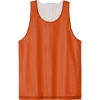 Custom Sport-Tek PosiCharge Reversible Mesh Tank Deep Orange/White