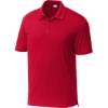 Custom Sport-Tek PosiCharge Strive Polo Deep Red
