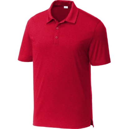 Custom Sport-Tek PosiCharge Strive Polo Deep Red