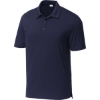 Custom Sport-Tek PosiCharge Strive Polo True Navy Blue