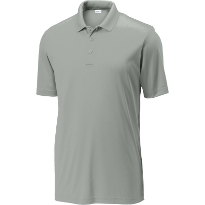 Custom Sport-Tek PosiCharge Competitor Polo. Silver