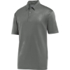 Custom Sport-Tek Embossed PosiCharge Tough Polo . Dark Smoke Gray