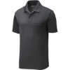 Custom Sport-Tek PosiCharge RacerMesh Pocket Polo. Graphite Grey