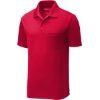 Custom Sport-Tek PosiCharge RacerMesh Pocket Polo. True Red