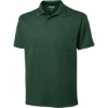 Custom Sport-Tek Micropique Sport-Wick Pocket Polo. Forest Green