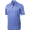 Custom Sport-Tek Heather Contender Polo. True Royal Blue Heather