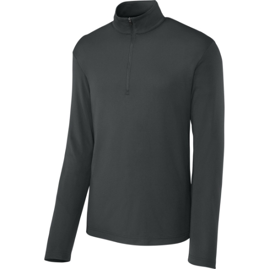 Custom Sport-Tek Micropique Sport-Wick 1/4-Zip IronGrey