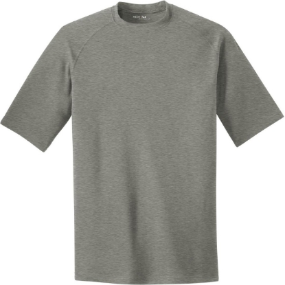 Custom Sport-Tek Ultimate Performance Crew. Heather Grey
