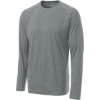 Custom Sport-Tek Long Sleeve Ultimate Performance Crew. Heather Grey