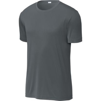 Custom Sport-Tek PosiCharge Re-Compete Tee IronGrey
