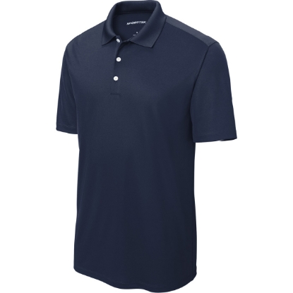 Custom Sport-Tek UV Micropique Polo True Navy Blue