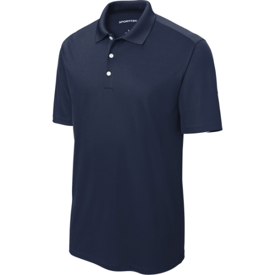 Custom Sport-Tek UV Micropique Polo True Navy Blue