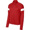 Custom Sport-Tek Travel Full-Zip Jacket Deep Red/White