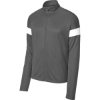 Custom Sport-Tek Travel Full-Zip Jacket Iron Gray/White