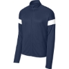 Custom Sport-Tek Travel Full-Zip Jacket True Navy Blue/White