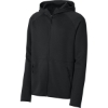 Custom Sport-Tek Phenom Full-Zip Hoodie Black
