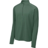 Custom Sport-Tek Sport-Wick Stretch 1/4-Zip Pullover. Forest Green