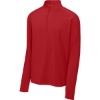 Custom Sport-Tek Sport-Wick Stretch 1/4-Zip Pullover. True Red