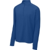 Custom Sport-Tek Sport-Wick Stretch 1/4-Zip Pullover. True Royal Heather Blue