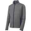 Custom Sport-Tek Sport-Wick Stretch Contrast Full-Zip Jacket. CGH/True Navy
