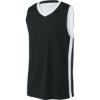 Custom Sport-Tek Rival Basketball Rev Jersey Black/White