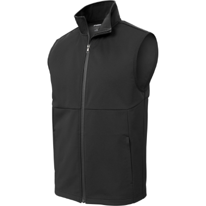 Custom Sport-Tek Soft Shell Vest Deep Black