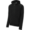 Custom Sport-Tek Drive Fleece Hooded Full-Zip Black