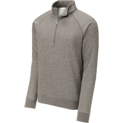 Custom Sport-Tek Drive Fleece 1/4-Zip Pullover Vintage Heathered Gray
