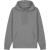 Custom Stanley/Stella Unisex Cruiser 2.0 Hooded Sweatshirt Mid Heather Gray