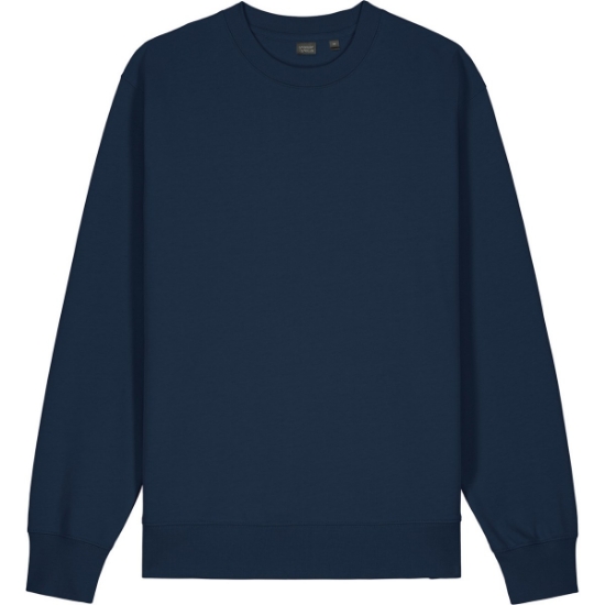 Custom Stanley/Stella Unisex Changer 2.0 Crewneck Sweatshirt French Navy Blue
