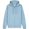 Custom Stanley/Stella Unisex Cultivator 2.0 Full-Zip Hooded Sweatshirt Blue Soul