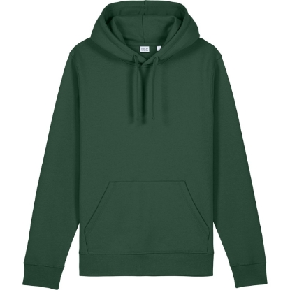 Custom Stanley/Stella Unisex Drummer 2.0 Hooded Sweatshirt Bottle Green