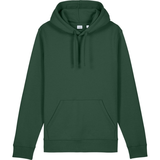 Custom Stanley/Stella Unisex Drummer 2.0 Hooded Sweatshirt Bottle Green