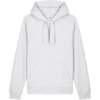 Custom Stanley/Stella Unisex Drummer 2.0 Hooded Sweatshirt White