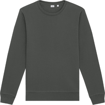 Custom Stanley/Stella Unisex Roller Crewneck Sweatshirt Anthracite Gray