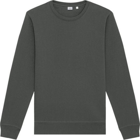 Custom Stanley/Stella Unisex Roller Crewneck Sweatshirt Anthracite Gray