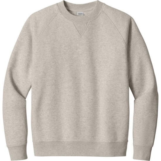 Custom Stanley/Stella Unisex Knoxer Crewneck Sweatshirt Heather Haze Gray