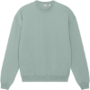 Custom Stanley/Stella Unisex Ledger Dry Crewneck Sweatshirt Aloe Green