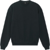 Custom Stanley/Stella Unisex Ledger Dry Crewneck Sweatshirt Black