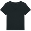 Custom Stanley/Stella Womens Stella Isla V-Neck Tee Black